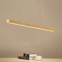 Lampe suspendue nordique en bois massif pour intérieur à LED | Marco Lucetti