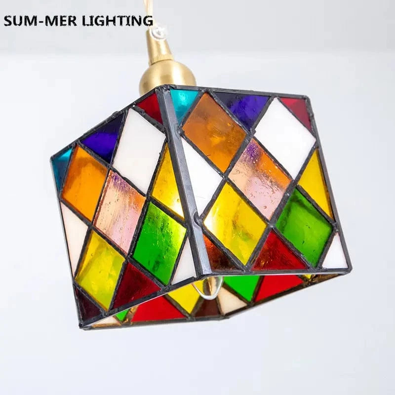 Lampe Suspendue Nordique en Laiton et Verre - Style Japonais Rural Rétro | Marco Lucetti