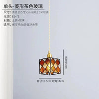 Lampe Suspendue Nordique en Laiton et Verre - Style Japonais Rural Rétro | Marco Lucetti D