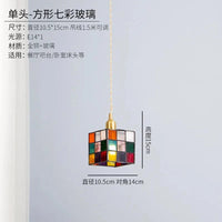 Lampe Suspendue Nordique en Laiton et Verre - Style Japonais Rural Rétro | Marco Lucetti UN