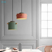 Lampe Suspendue Nordique Macarons LED en Bois - Collection Créative | Marco Lucetti