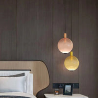 Lampe Suspendue Verre Dégradé Nordique - Éclairage Design 110V-220V | Marco Lucetti