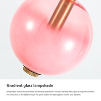 Lampe Suspendue Verre Dégradé Nordique - Éclairage Design 110V-220V | Marco Lucetti