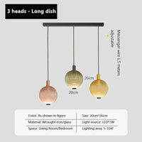 Lampe Suspendue Verre Dégradé Nordique - Éclairage Design 110V-220V | Marco Lucetti F