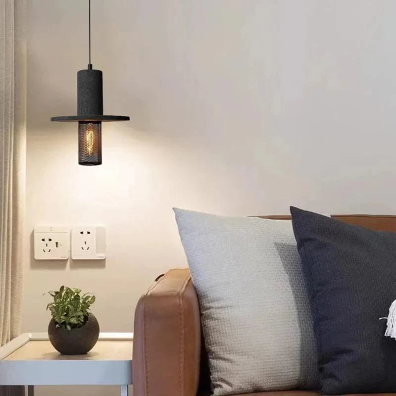 Lampe suspendue vintage en ciment - Livraison directe assurée | Marco Lucetti