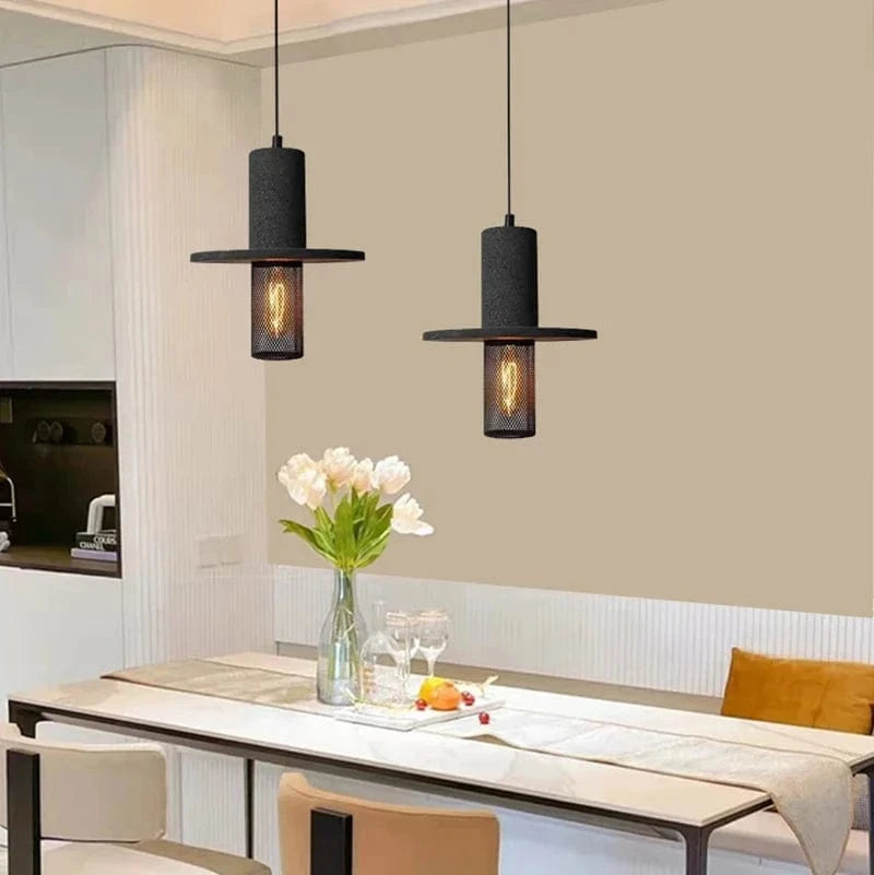 Lampe suspendue vintage en ciment - Livraison directe assurée | Marco Lucetti