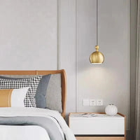 Lampe Suspendue Vintage en Cuivre avec Fil Réglable - Édition Exclusive | Marco Lucetti