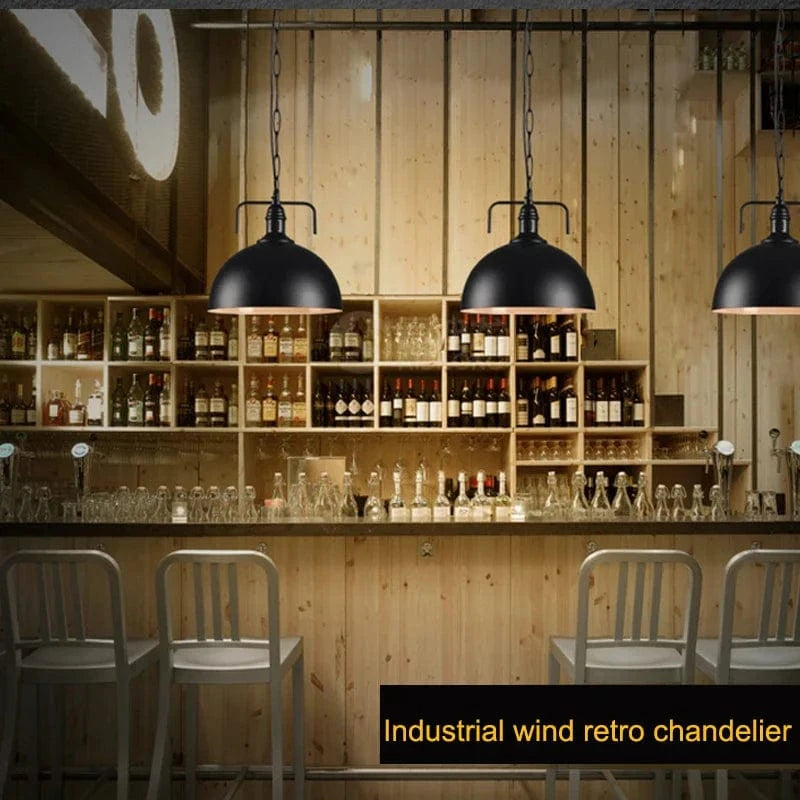 Lampe suspendue vintage Loft Industriel Nordique Veilleuse Bar | Marco Lucetti