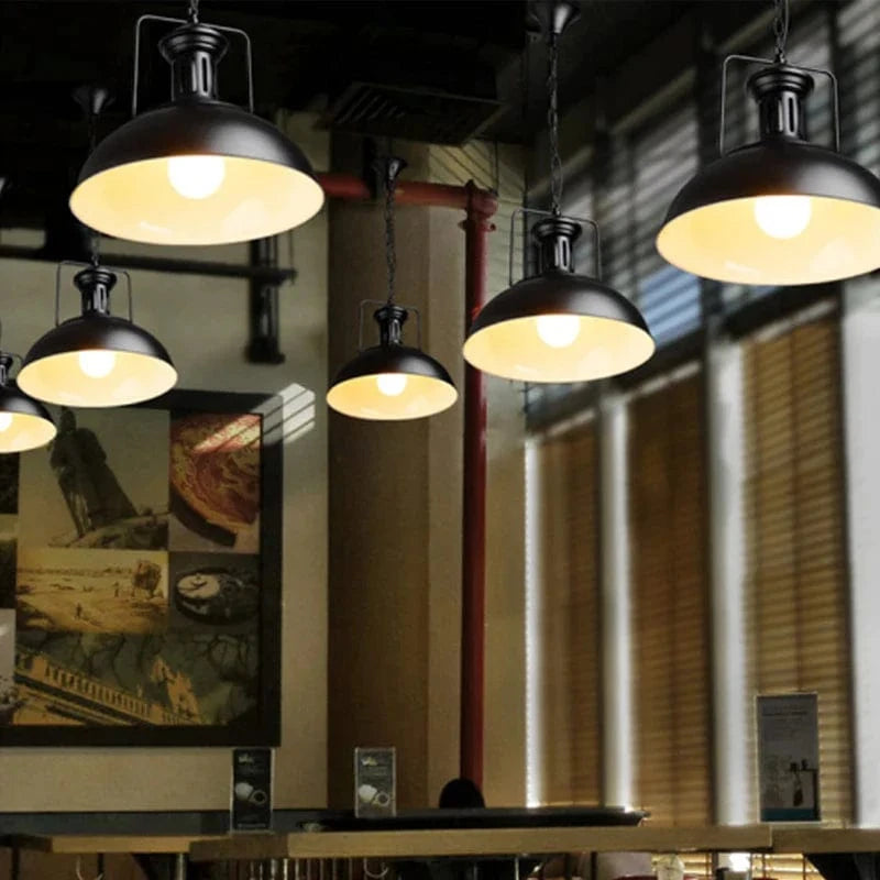 Lampe suspendue vintage Loft Industriel Nordique Veilleuse Bar | Marco Lucetti