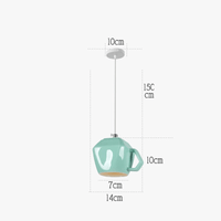 Lampe Suspension Céramique LED Moderne | Marco Lucetti