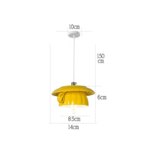 Lampe Suspension Céramique LED Moderne | Marco Lucetti C Jaune