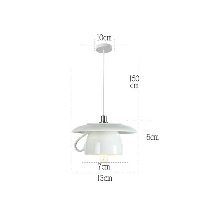 Lampe Suspension Céramique LED Moderne | Marco Lucetti C2 Blanc