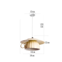Lampe Suspension Céramique LED Moderne | Marco Lucetti D Jaune