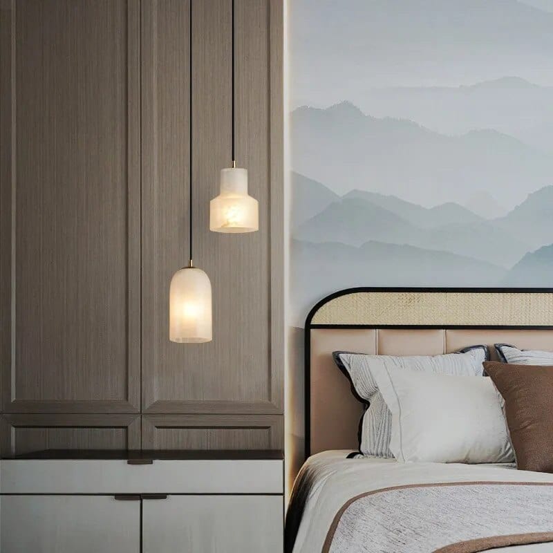 Lampe Suspension en Marbre à LED Minimaliste | Marco Lucetti
