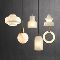 Lampe Suspension en Marbre à LED Minimaliste | Marco Lucetti