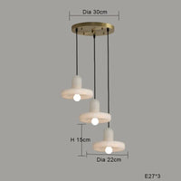 Lampe Suspension en Marbre à LED Minimaliste | Marco Lucetti G2 / Lumière chaude