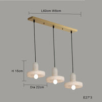 Lampe Suspension en Marbre à LED Minimaliste | Marco Lucetti G3 / Lumière chaude