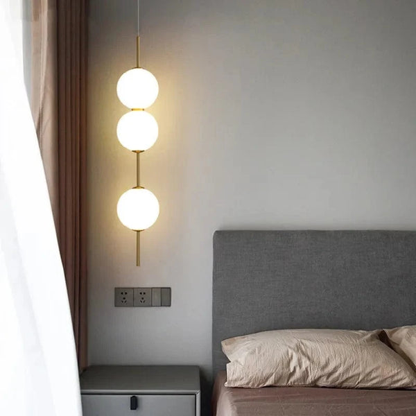 Lampe suspension en verre pour une décoration moderne. | Marco Lucetti