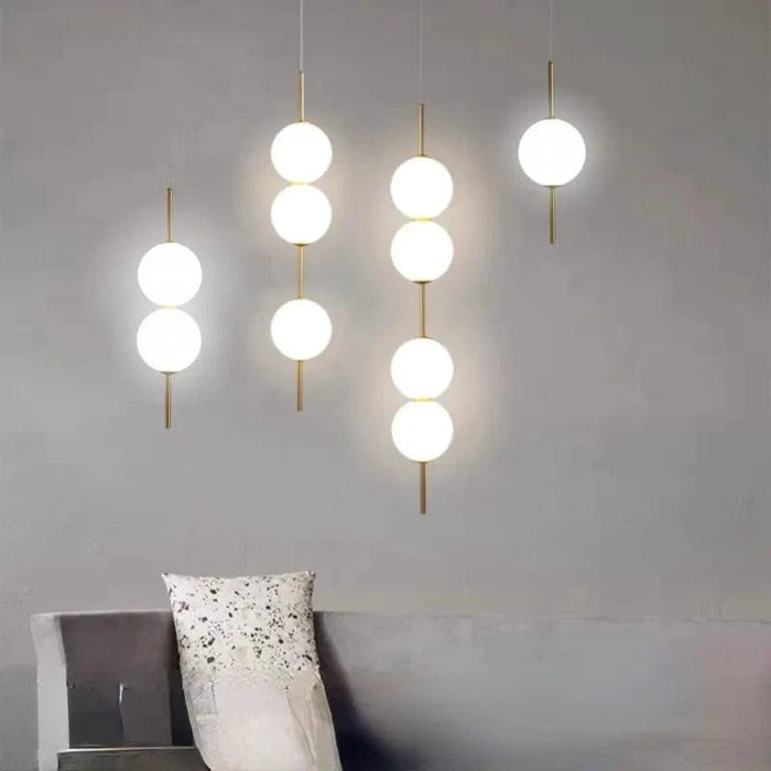 Lampe suspension en verre pour une décoration moderne. | Marco Lucetti