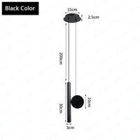 Lampe Suspension LED Noir & Blanc Réglable | Marco Lucetti