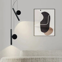 Lampe Suspension LED Noir & Blanc Réglable | Marco Lucetti