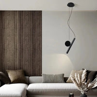Lampe Suspension LED Noir & Blanc Réglable | Marco Lucetti