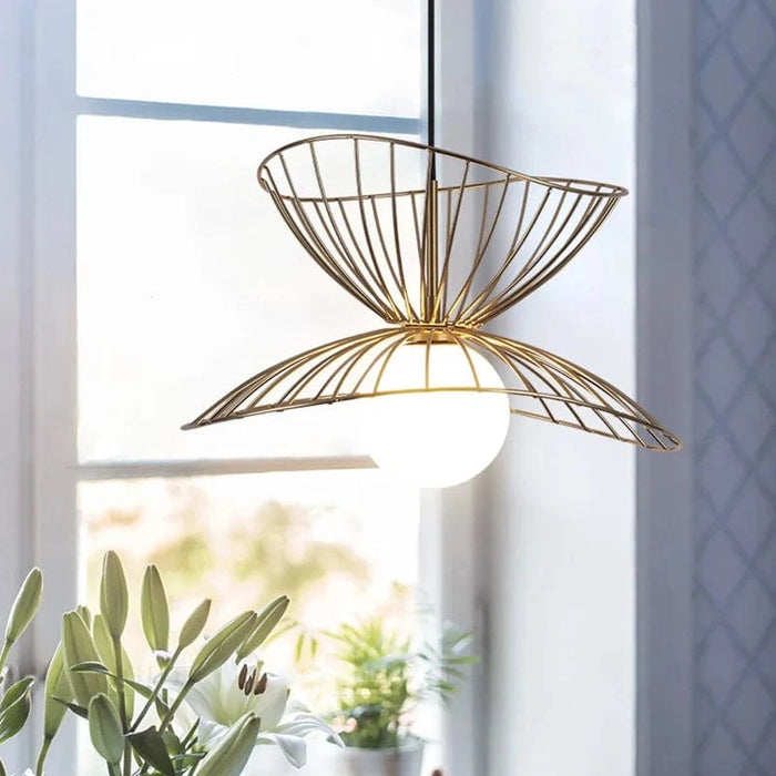 Lampe Suspension LED Or Noir Brillant | Marco Lucetti