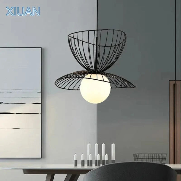 Lampe Suspension LED Or Noir Brillant | Marco Lucetti Doré