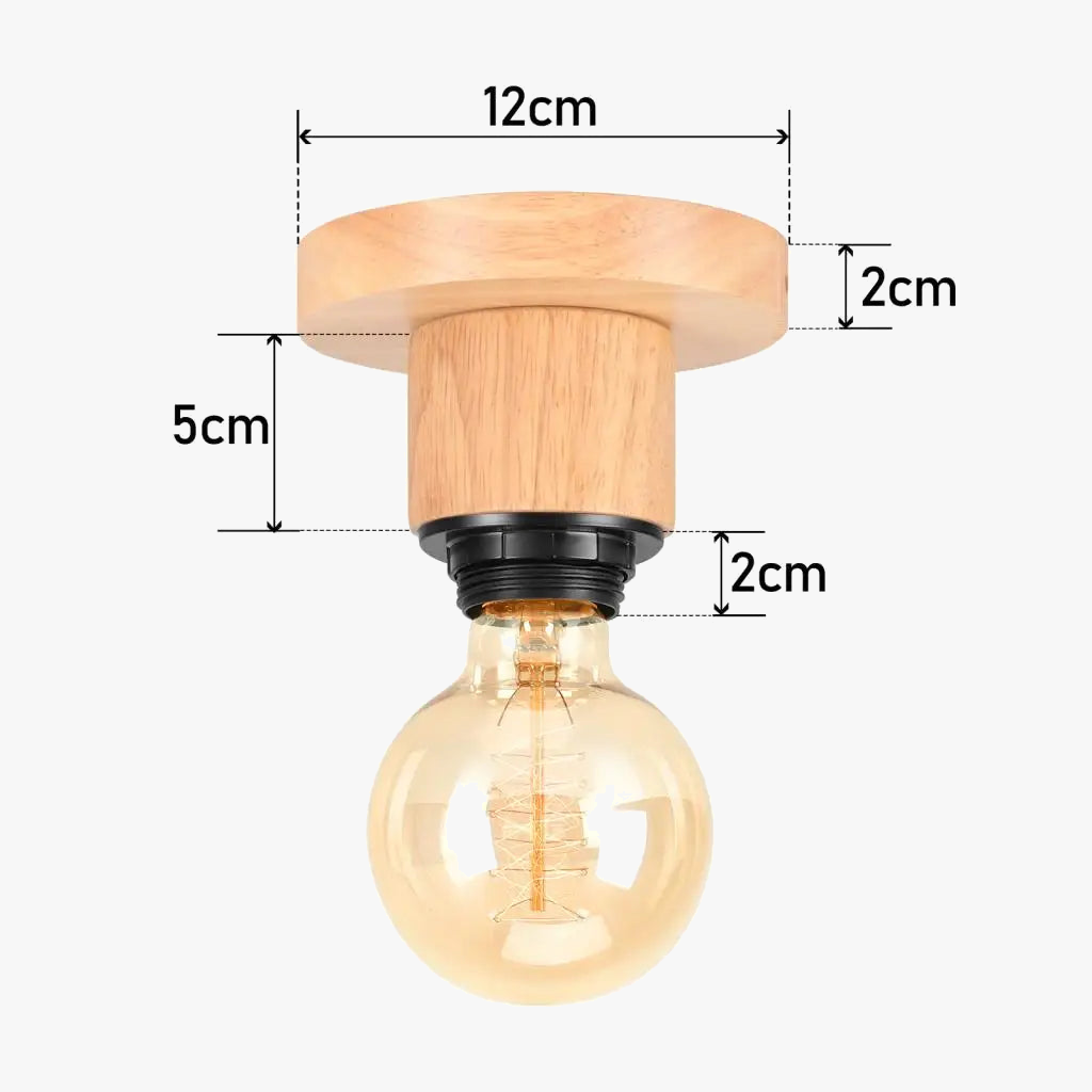 Lampe Suspension Métal Loft Retro
