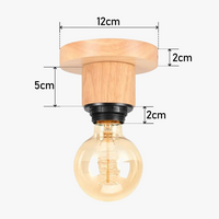 Lampe Suspension Métal Loft Retro