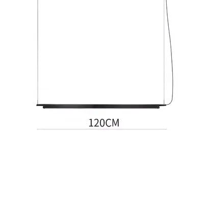 Lampe Suspension Nordique | Marco Lucetti 120cm noir 17W / Chaud 3000K