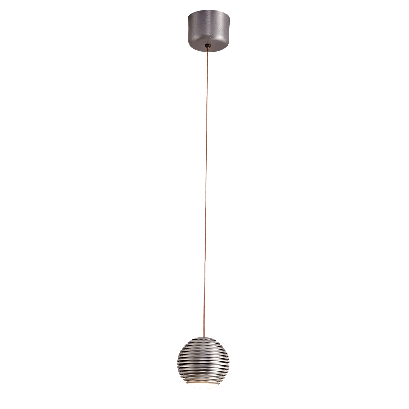 Lampe suspension nordique minimaliste | Marco Lucetti Argent
