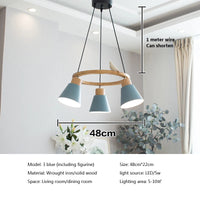 Lampe suspension nordique Macaron modernisée