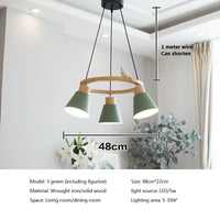 Lampe suspension nordique Macaron modernisée