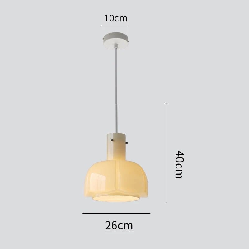 Lampe suspension nordique rétro pour restaurants | Marco Lucetti Beige