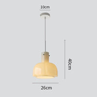 Lampe suspension nordique rétro pour restaurants | Marco Lucetti Beige