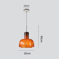 Lampe suspension nordique rétro pour restaurants | Marco Lucetti Café