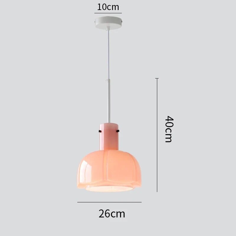 Lampe suspension nordique rétro pour restaurants | Marco Lucetti Rose