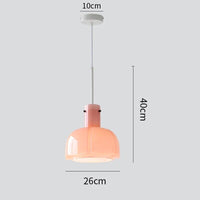 Lampe suspension nordique rétro pour restaurants | Marco Lucetti Rose