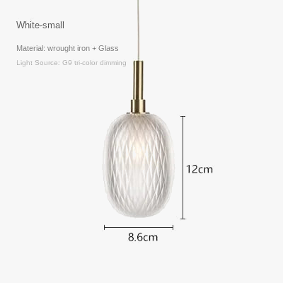Lampe Suspension Ambre Modernité