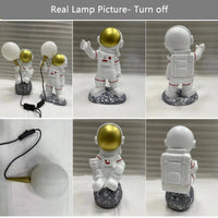 Lampe de table Astronaute Lune Veilleuse
