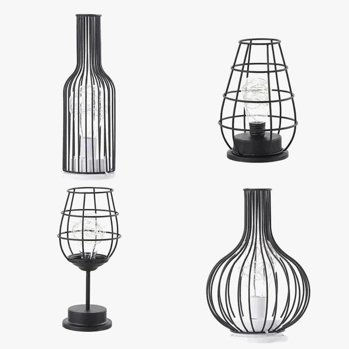 Lampe de table LED rétro-chic