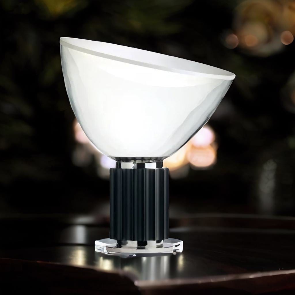 Lampe Taccia - Illumina | Marco Lucetti Noir / Large (H60cm D50cm)