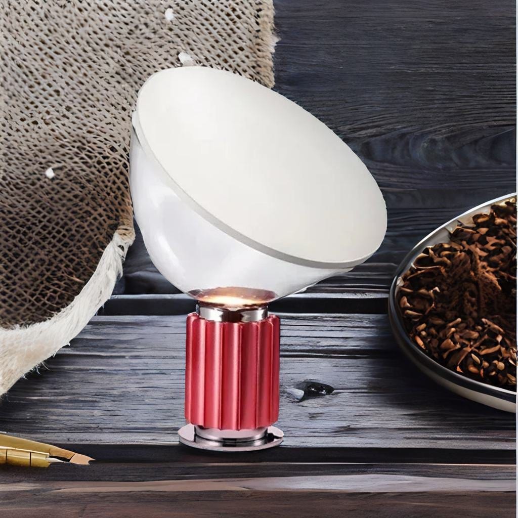 Lampe Taccia - Illumina | Marco Lucetti Rouge / Moyenne (H50cm D37cm)