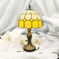 Lampe Tiffany Jaune - Éclat d'Or | Marco Lucetti