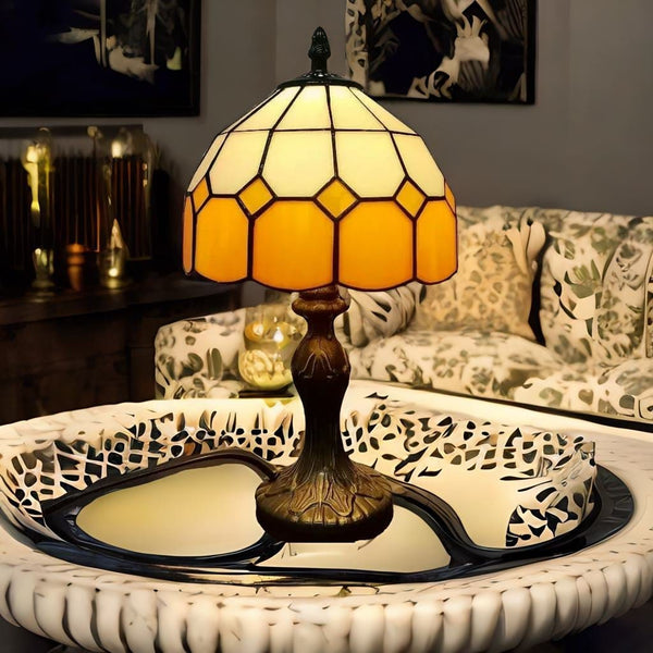 Lampe Tiffany Orange - O'Light | Marco Lucetti