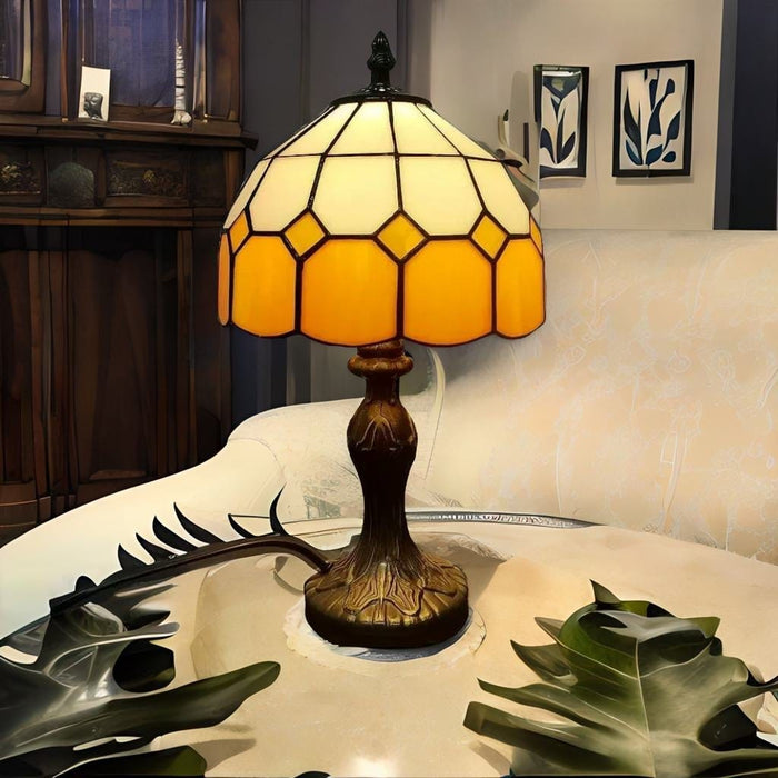 Lampe Tiffany Orange - O'Light | Marco Lucetti