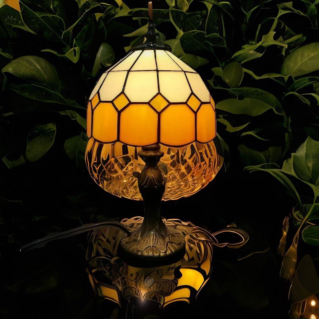 Lampe Tiffany Orange - O'Light