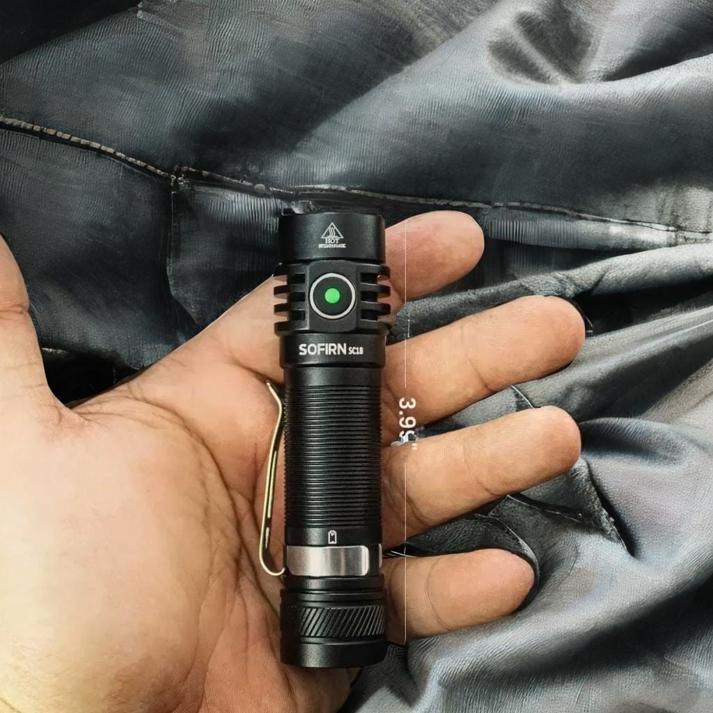 Lampe Torche Tactique - Litra | Marco Lucetti Lithium / Noir