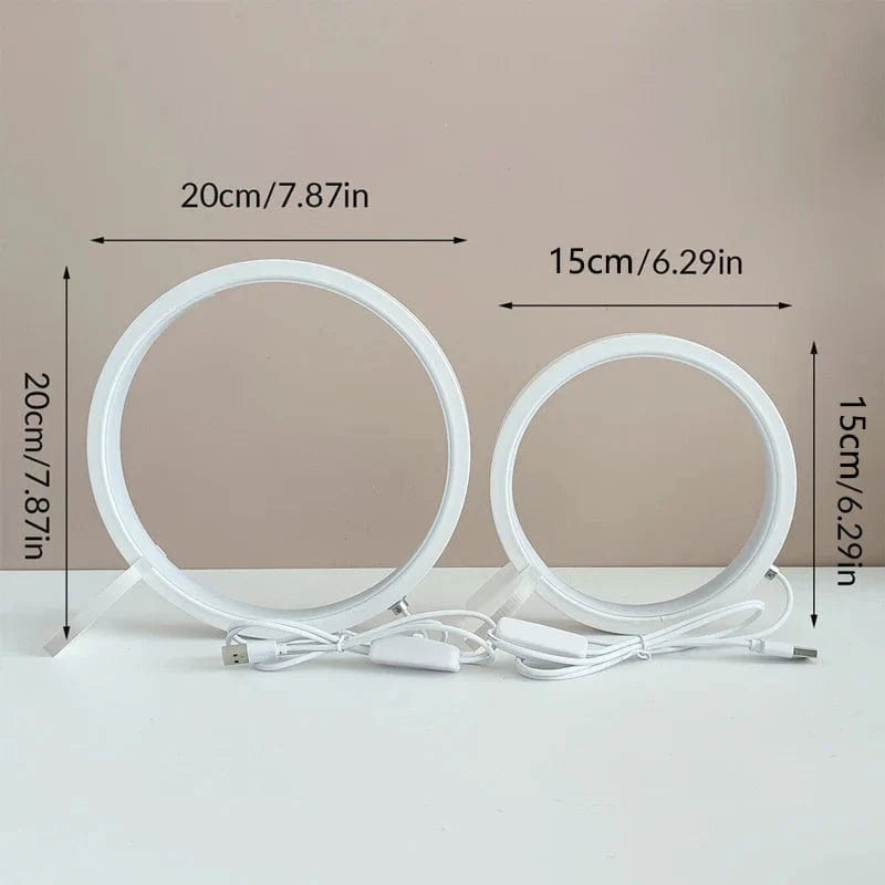 Lampe USB Ronde LED Gradation en Continu | Marco Lucetti